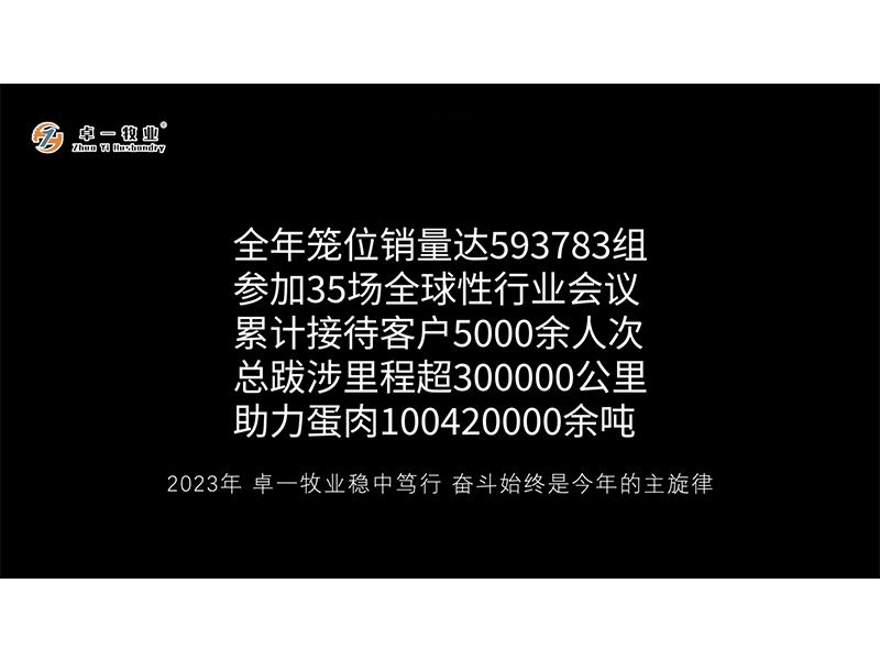 卓一牧業(yè) | 年歲開啟，共赴新程
